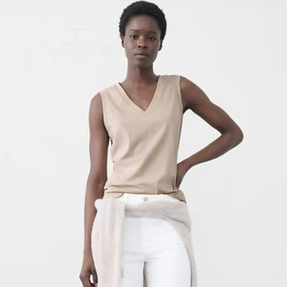 Banana Republic Cotton Sleeveless Top